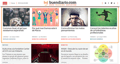 Desktop Screenshot of buendiario.com